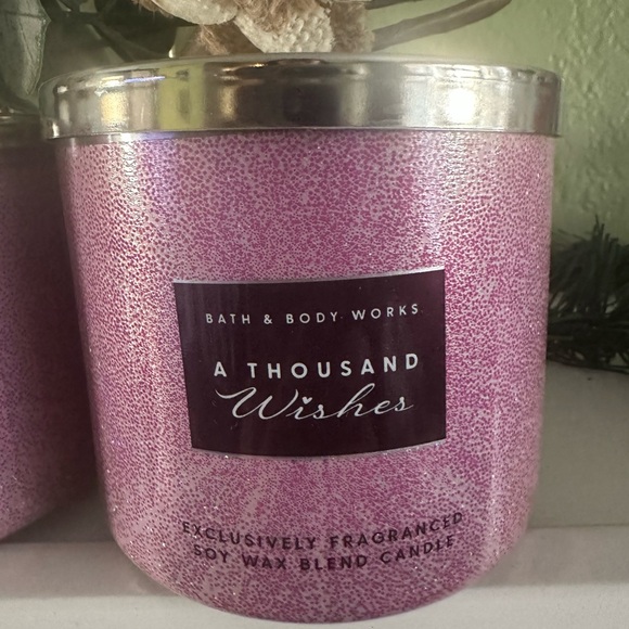 Bath & Body Works A Thousand Wishes Pink Body Wash & Candle Duo - Picture 2 of 4
